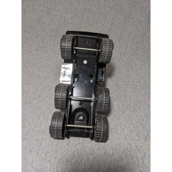 Vintage Tonka Black Semi Truck & Trailer BF Goodrich T/A Tires 1970’s 21 " USA - Picture 7 of 12